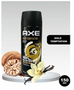 Axe Body Spray for Men Gold Temptation