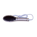 SOKANY Electric Hair Straightener Comb Brush with LCD Display- Gold