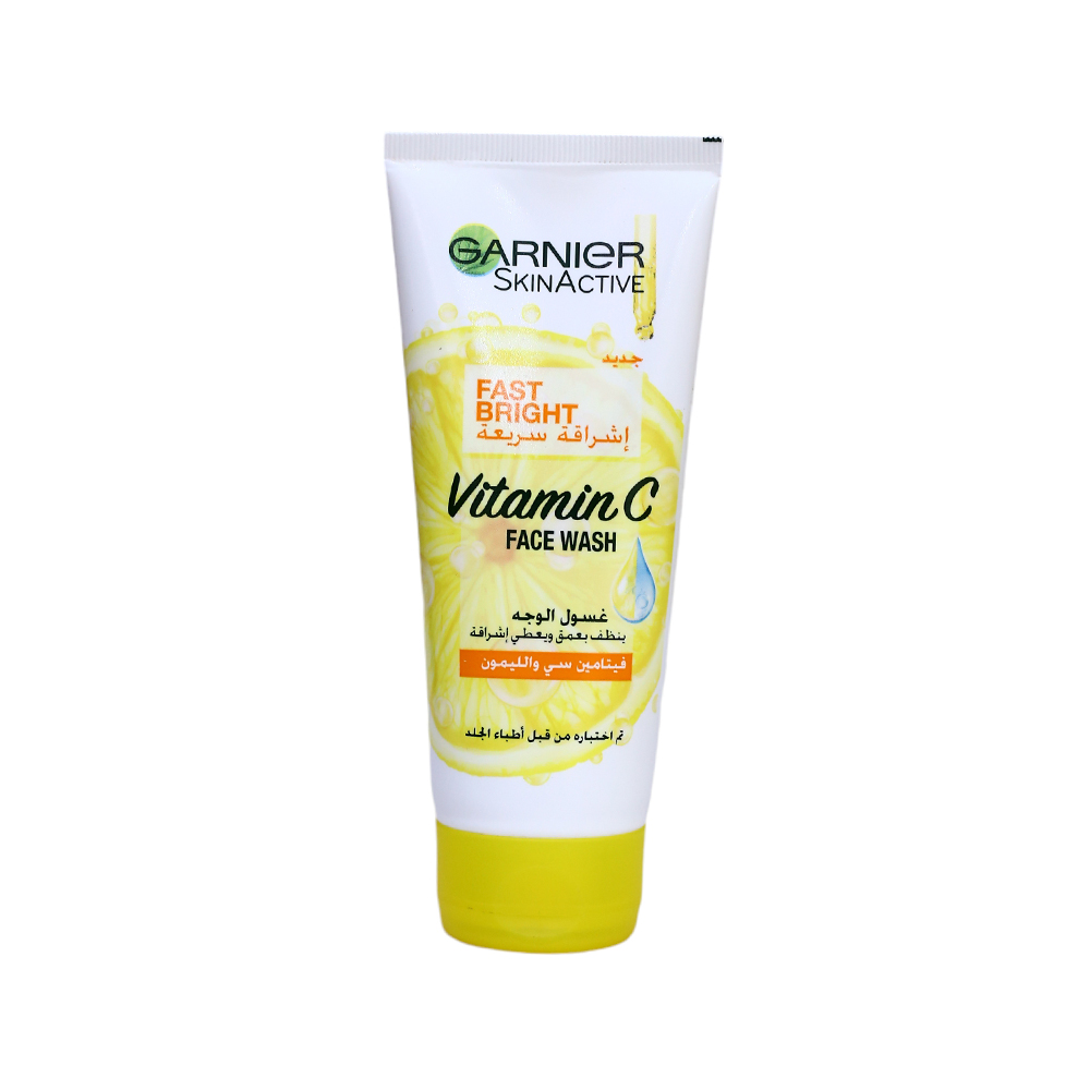 Garnier Skin Active Fast Bright Face Wash With Vitamin C And Lemon