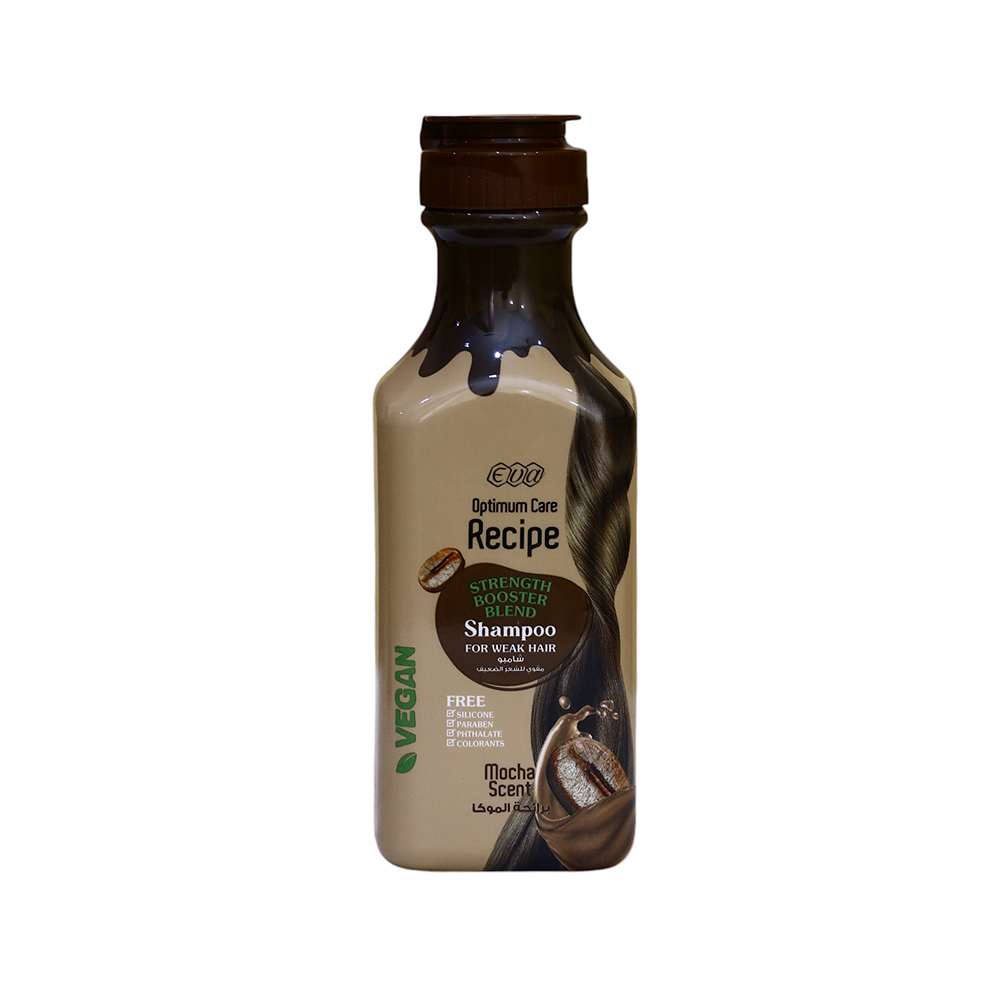 Eva Optimum Care Recipe Strength Booster Blend Shampoo Mocha Scent 