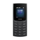 Nokia 110 TA-1567 Dual SIM, Feature Phone, 1.8 Inches - Charcoal