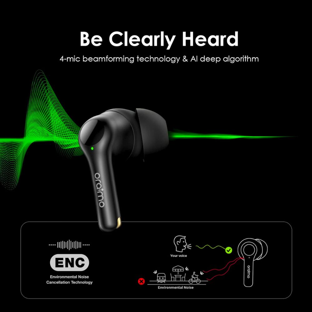 Oraimo FreePods 3C ENC Calling Noise Cancellation