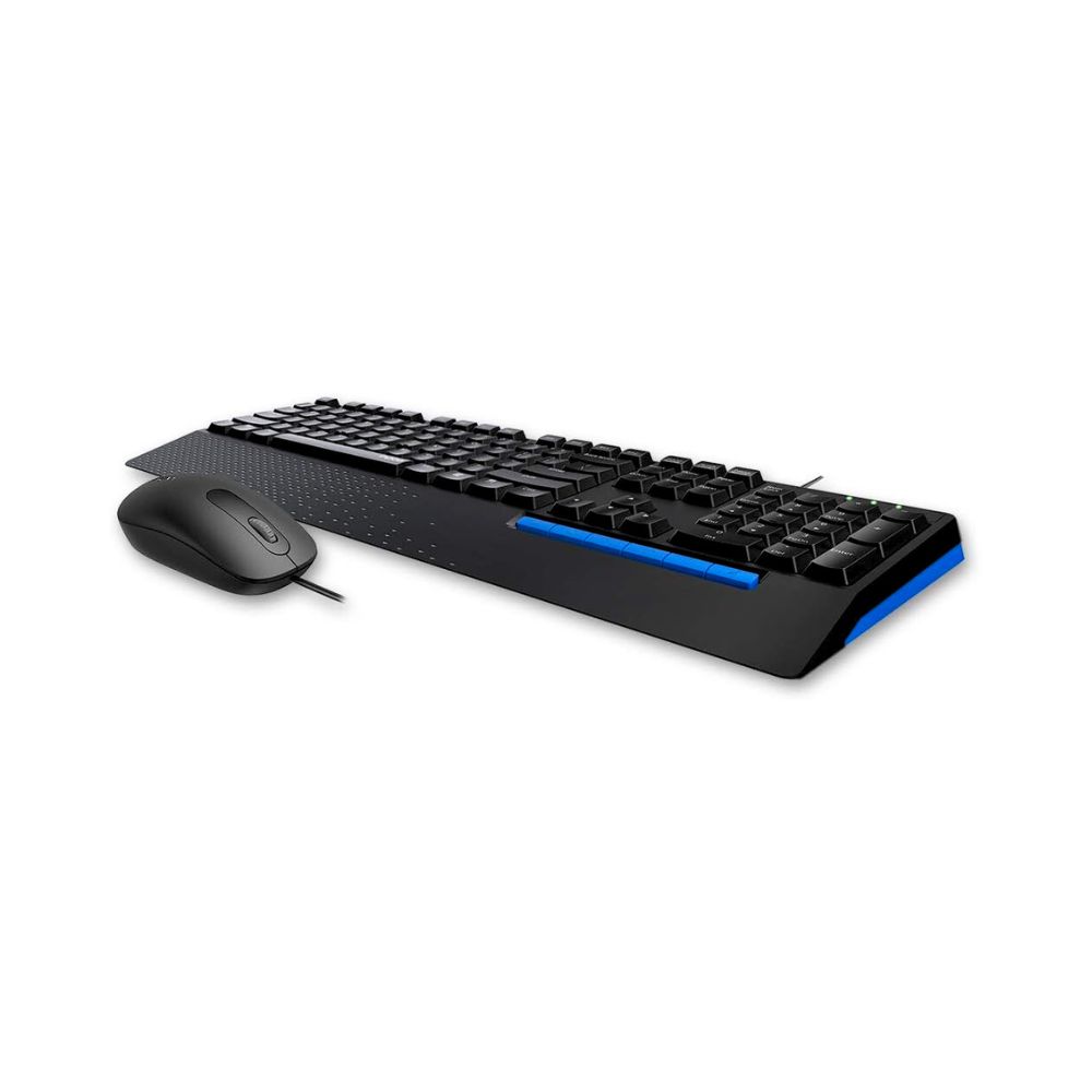 Rapoo Wired Mouse and keyboard Black