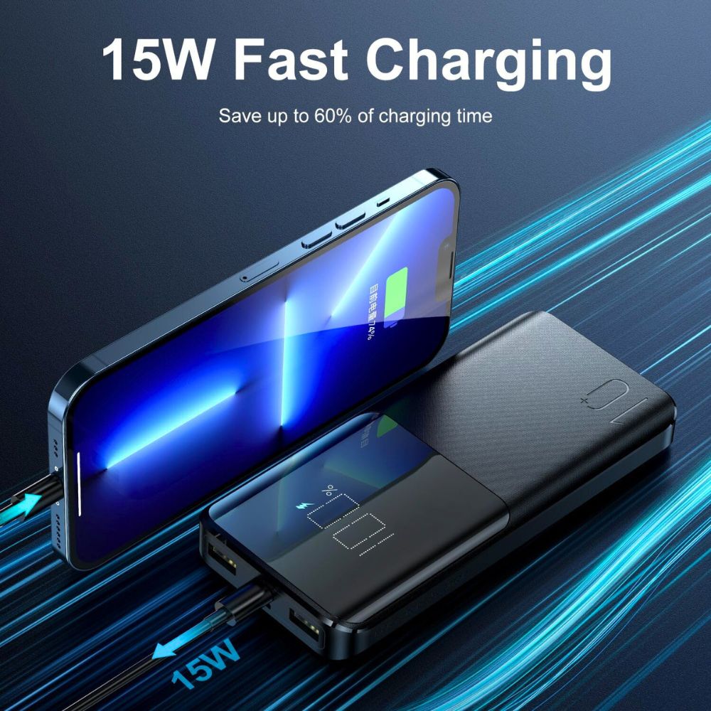 Power Bank 10000mAh 15w