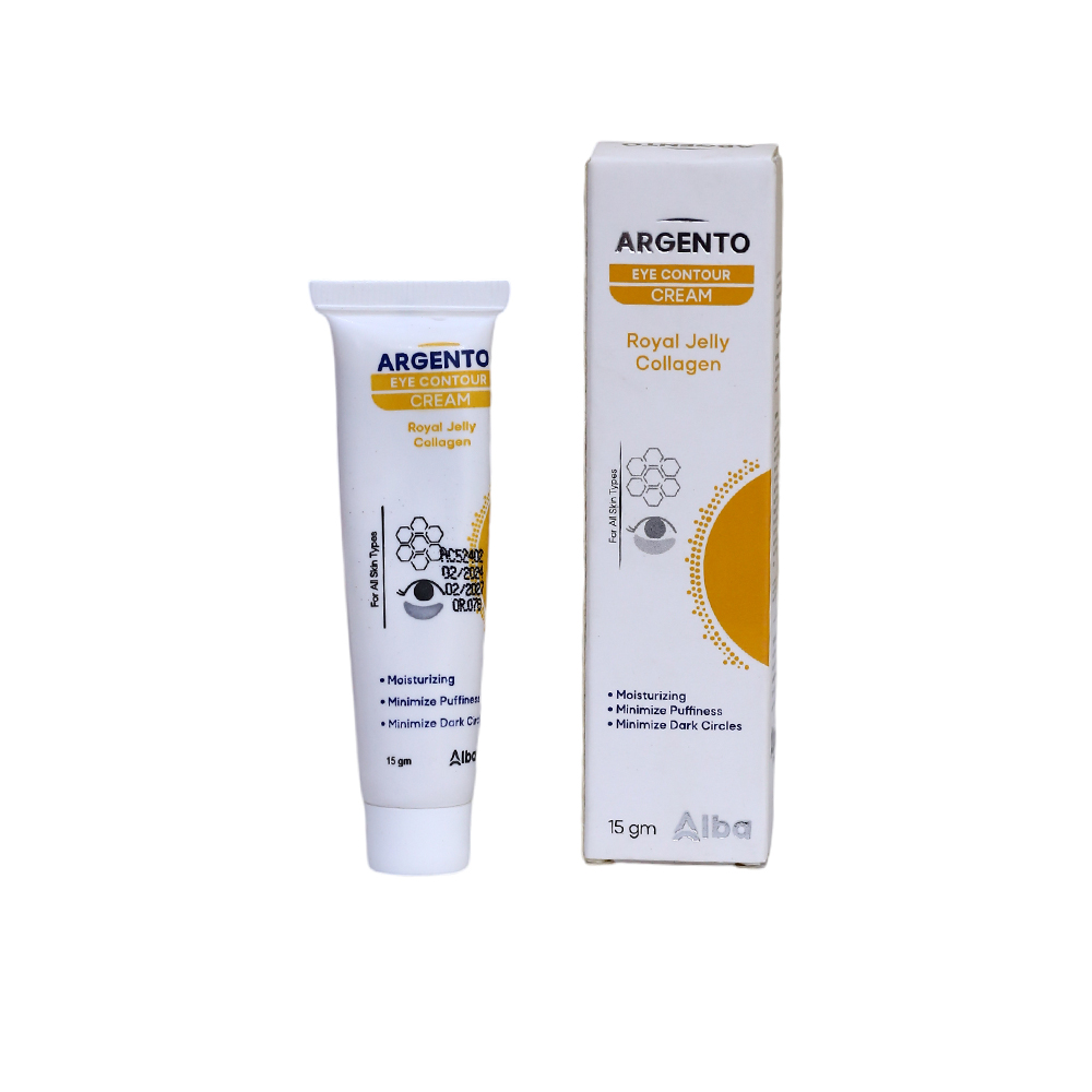 Argento eye contour cream royal jelly collagen 15gm