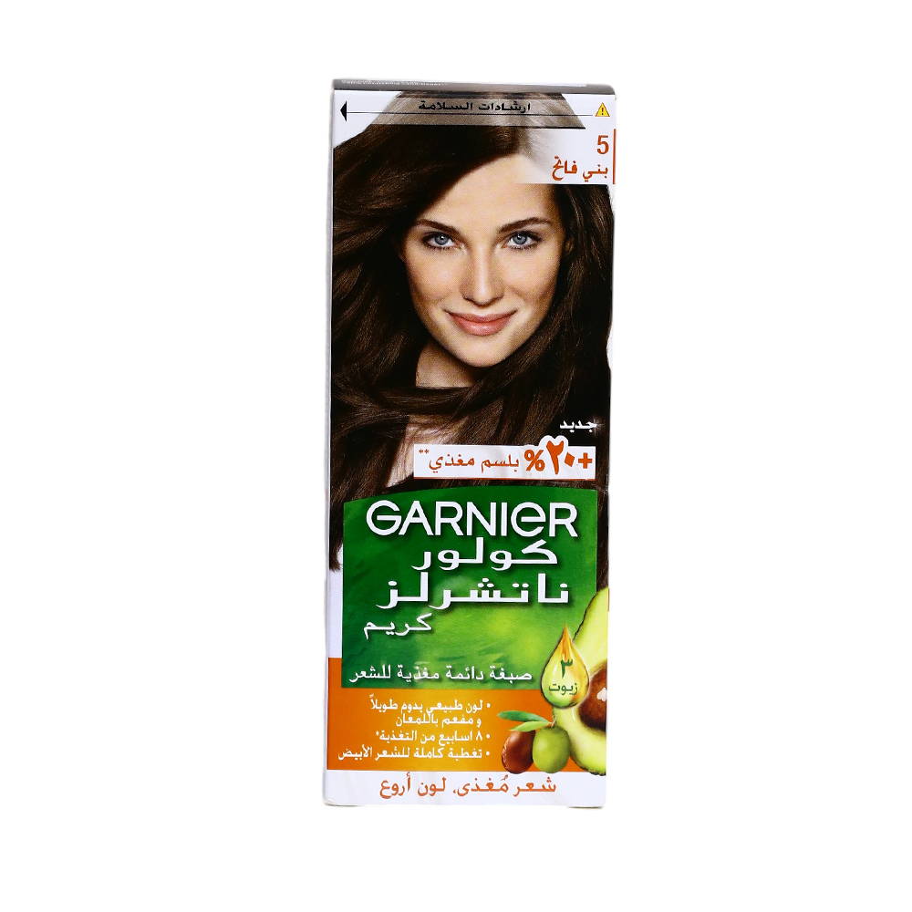 Garnier Naturals Permanent Crème Hair Dye Light Brown