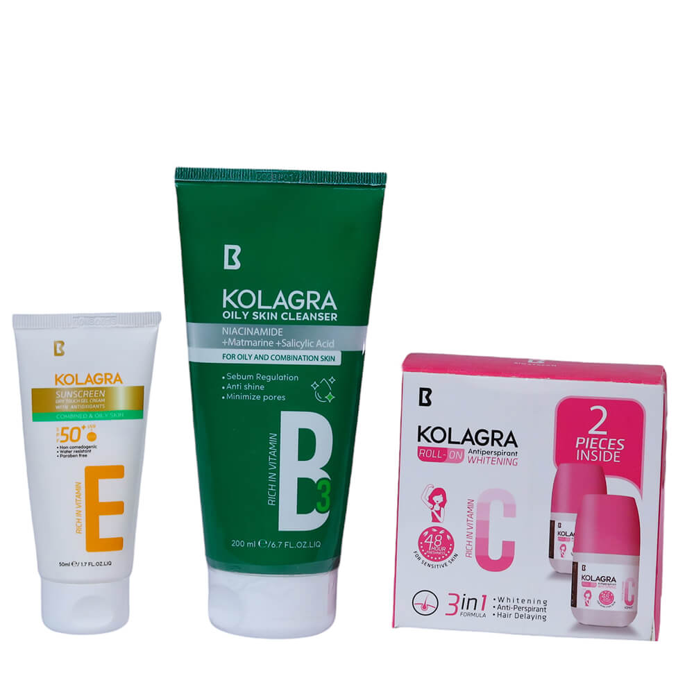 kolagra Skin Care offer 3 pieces