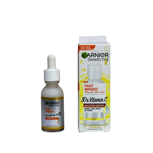 Garnier Serum Fast Bright 30x Vitamin C 