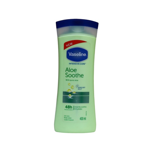 Vaseline aloe soothe moisturising body lotion 400ml