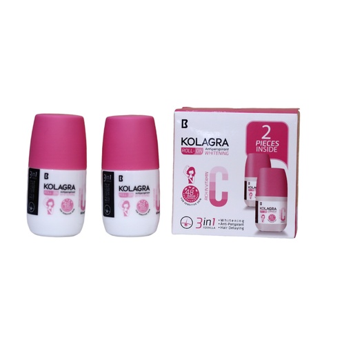 KOLAGRA Whitening Roll On 3X1