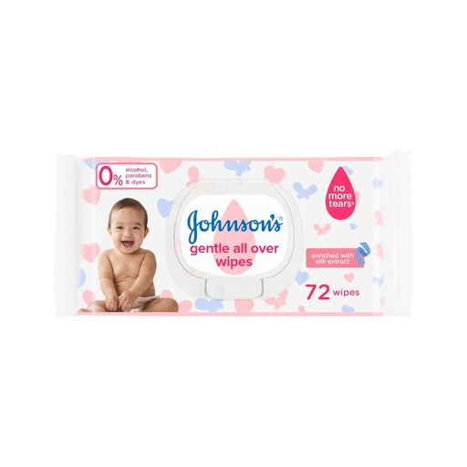 Johnson 72-Piece Gentle All Over Wipes